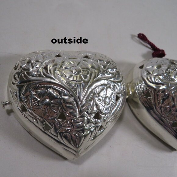 Silver plated pomander (refillable sachet) make closet or drawer smell good - Picture 12 of 15